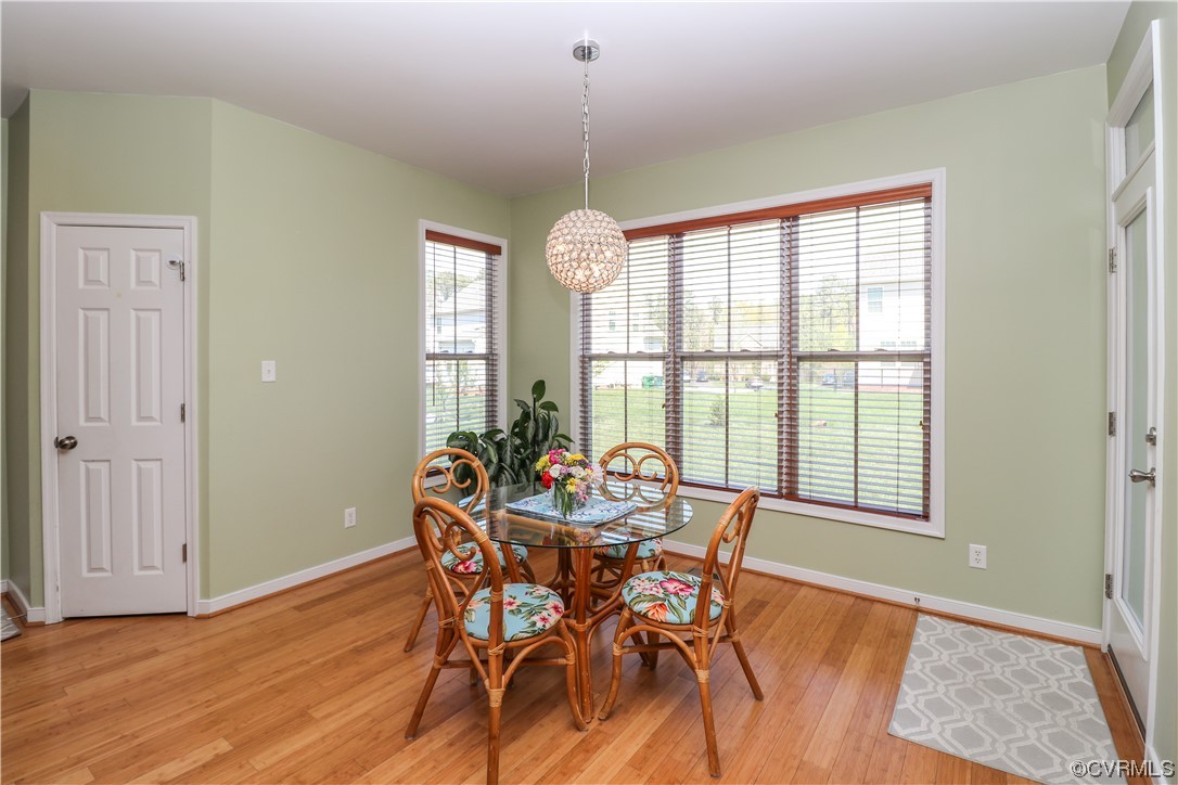 4628 Allenbend Road Glen Allen, VA 23060 - Photo 18 of 50 a dining room with furniture window wooden floor