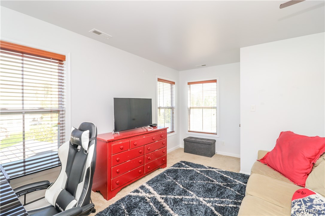 4628 Allenbend Road Glen Allen, VA 23060 - Photo 38 of 50 Bedroom #4 with access to unfinished 3rd floor