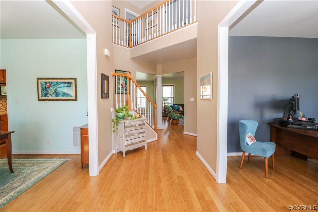 4628 Allenbend Road Glen Allen, VA 23060 - Photo 4 of 50 a living room with furniture and a wooden floor