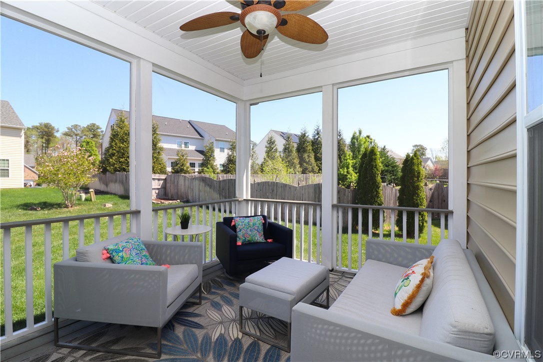 4628 Allenbend Road Glen Allen, VA 23060 - Photo 44 of 50 Screened porch