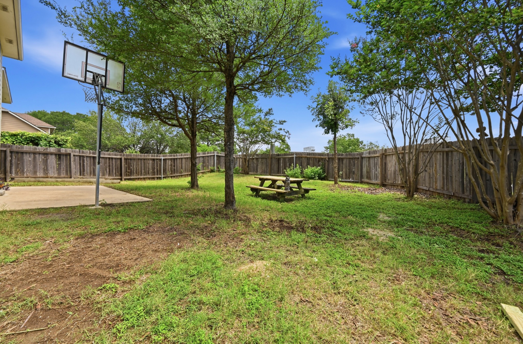 2700 Cradlerock Terrace Austin, TX 78748 - Photo 26 of 29 a backyard of a house with lots of green space
