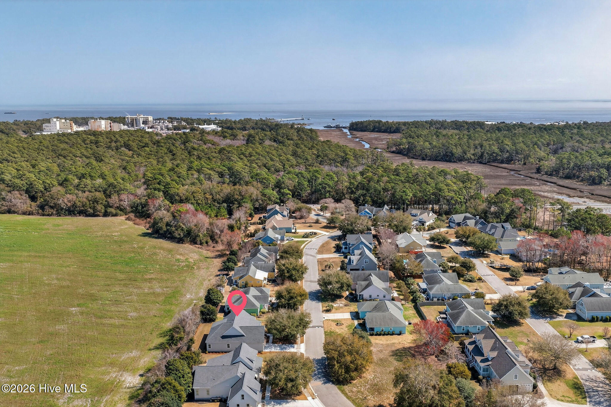 5988 Gray Squirrel Path Southport, NC 28461 - Photo 46 of 52 Drone view