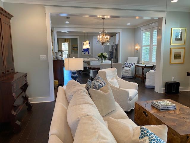 290 Jack Knife Drive Watersound, FL 32461 - Photo 6 of 40 a living room with furniture and a chandelier