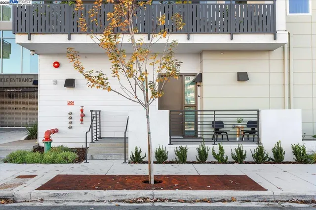 a view of a city with tall buildings