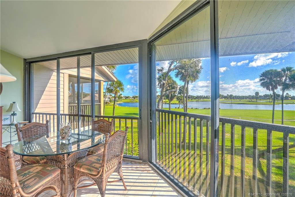 233 Northeast Edgewater Drive, Unit 204 Stuart, FL 34996 - Photo 27 of 56 a view of a city from a balcony