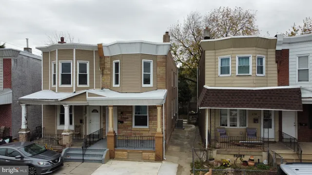 a front view of a building with balcony