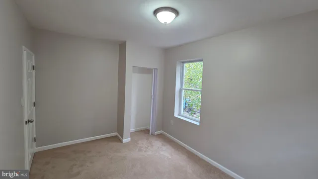 a view of empty room