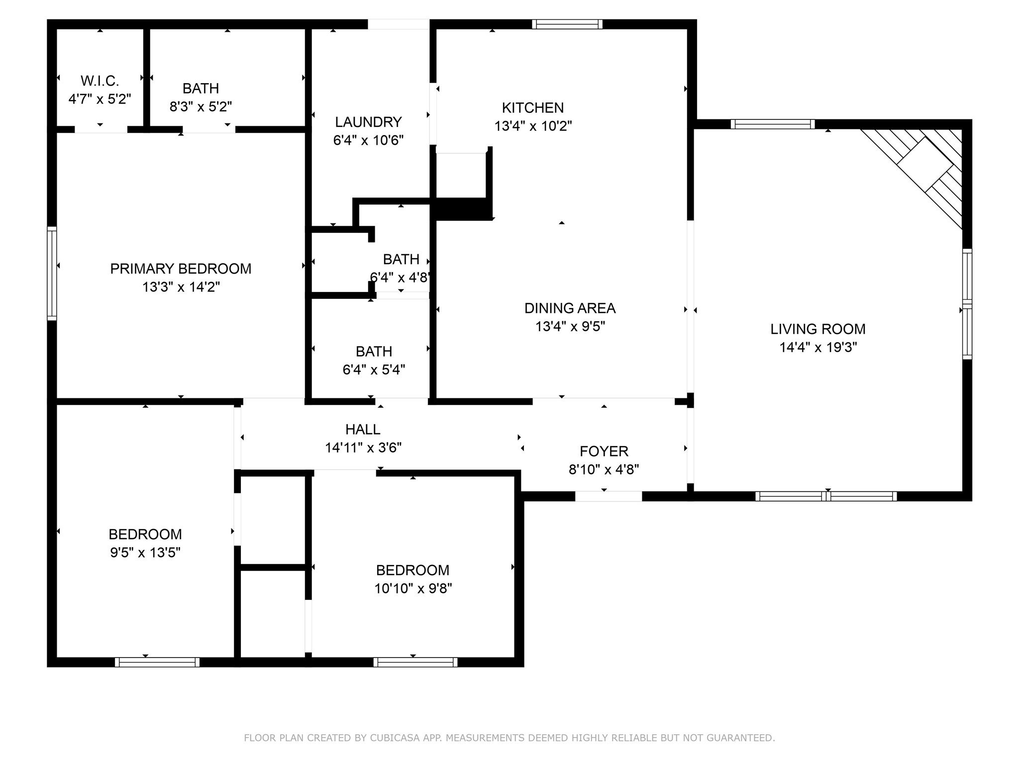 13400 Nicholson Road Conroe, TX 77303 - Photo 36 of 36 Floor Plan of home.