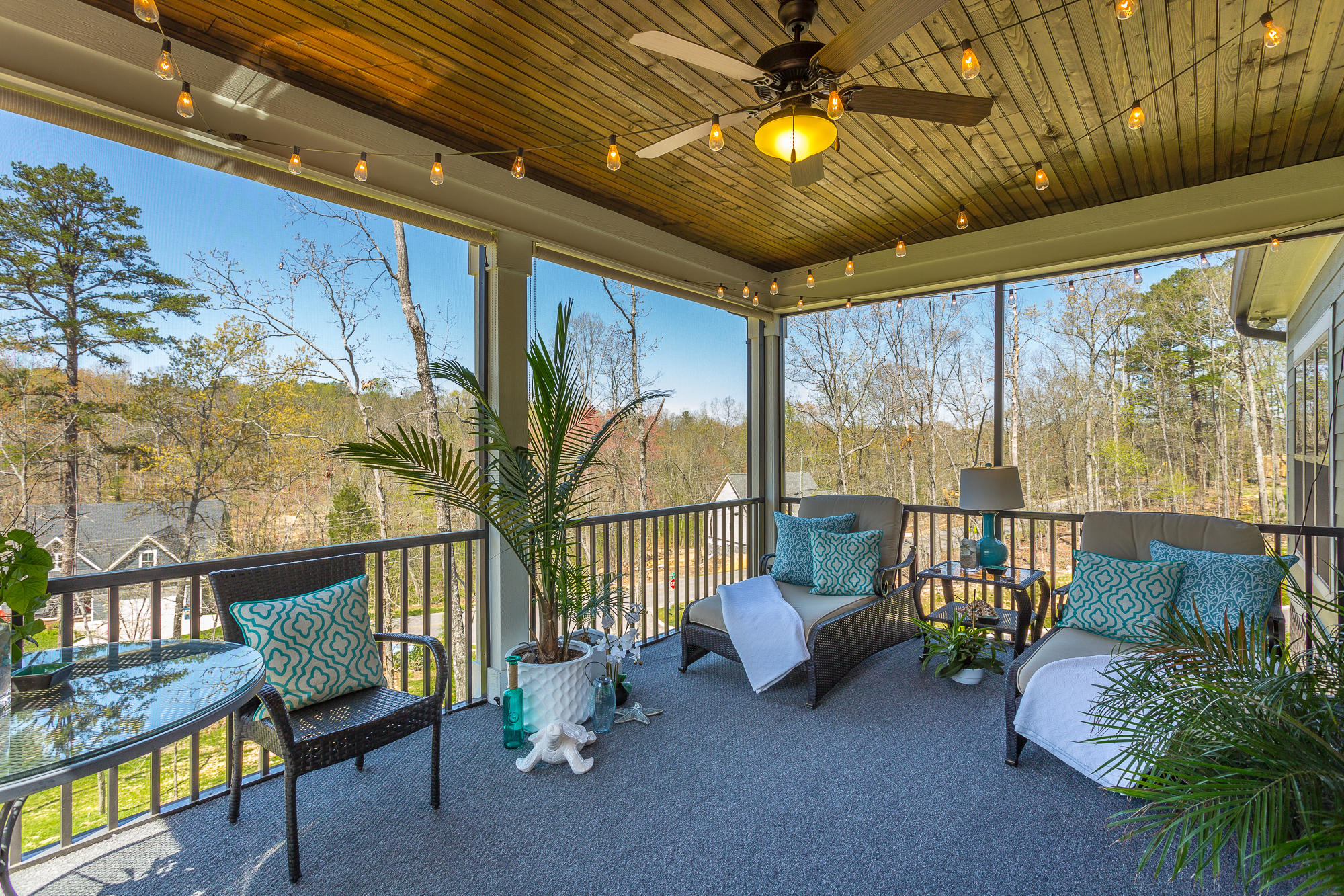 9259 Scarlet Ridge Road, Unit 17 Ooltewah, TN 37363 - Photo 6 of 42 Back Screened in Porch