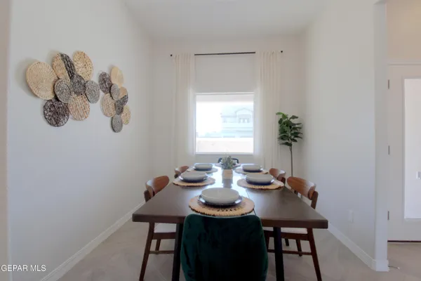a view of a hallway with entryway