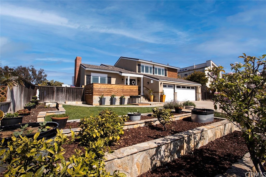 a city view with tall buildings