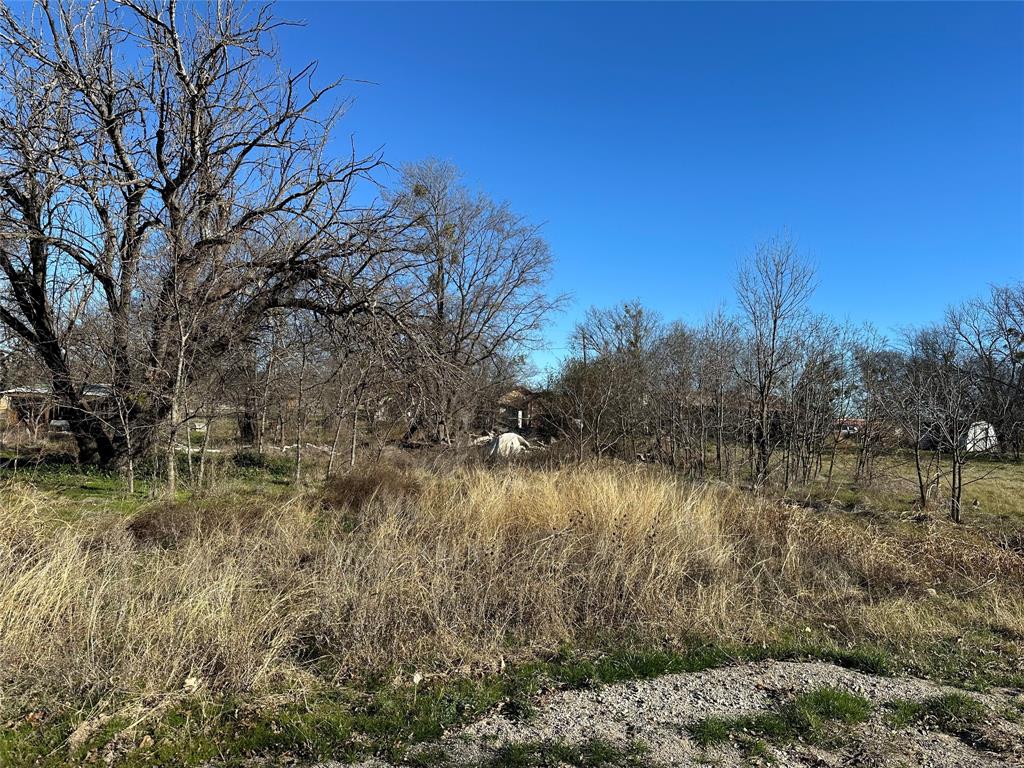 a view of lake with green space