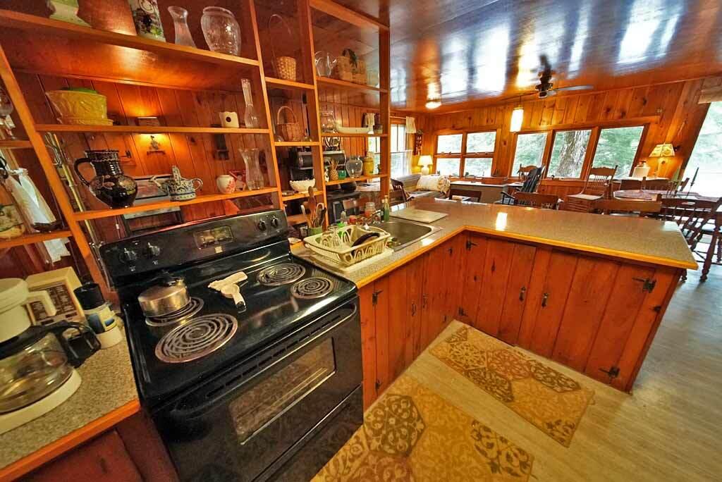 8 Drake Lane Oakfield, ME 04763 - Photo 25 of 66 lake-cottage-kitchen