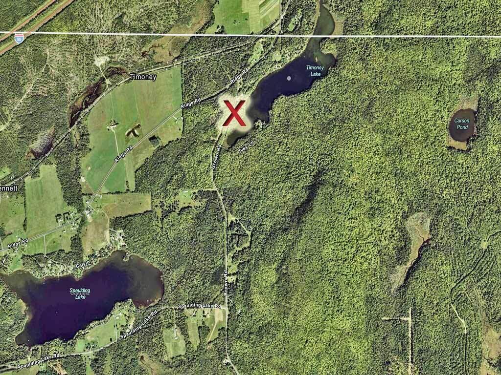 8 Drake Lane Oakfield, ME 04763 - Photo 52 of 66 lake-property-map-timoney