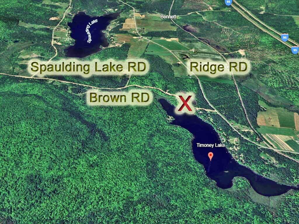 8 Drake Lane Oakfield, ME 04763 - Photo 7 of 66 aerial-timoney-lake-oakfiel