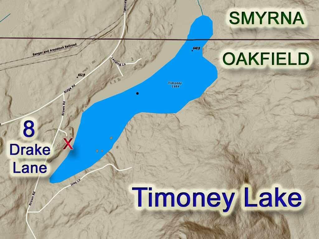 8 Drake Lane Oakfield, ME 04763 - Photo 8 of 66 map-timoney-lake-me