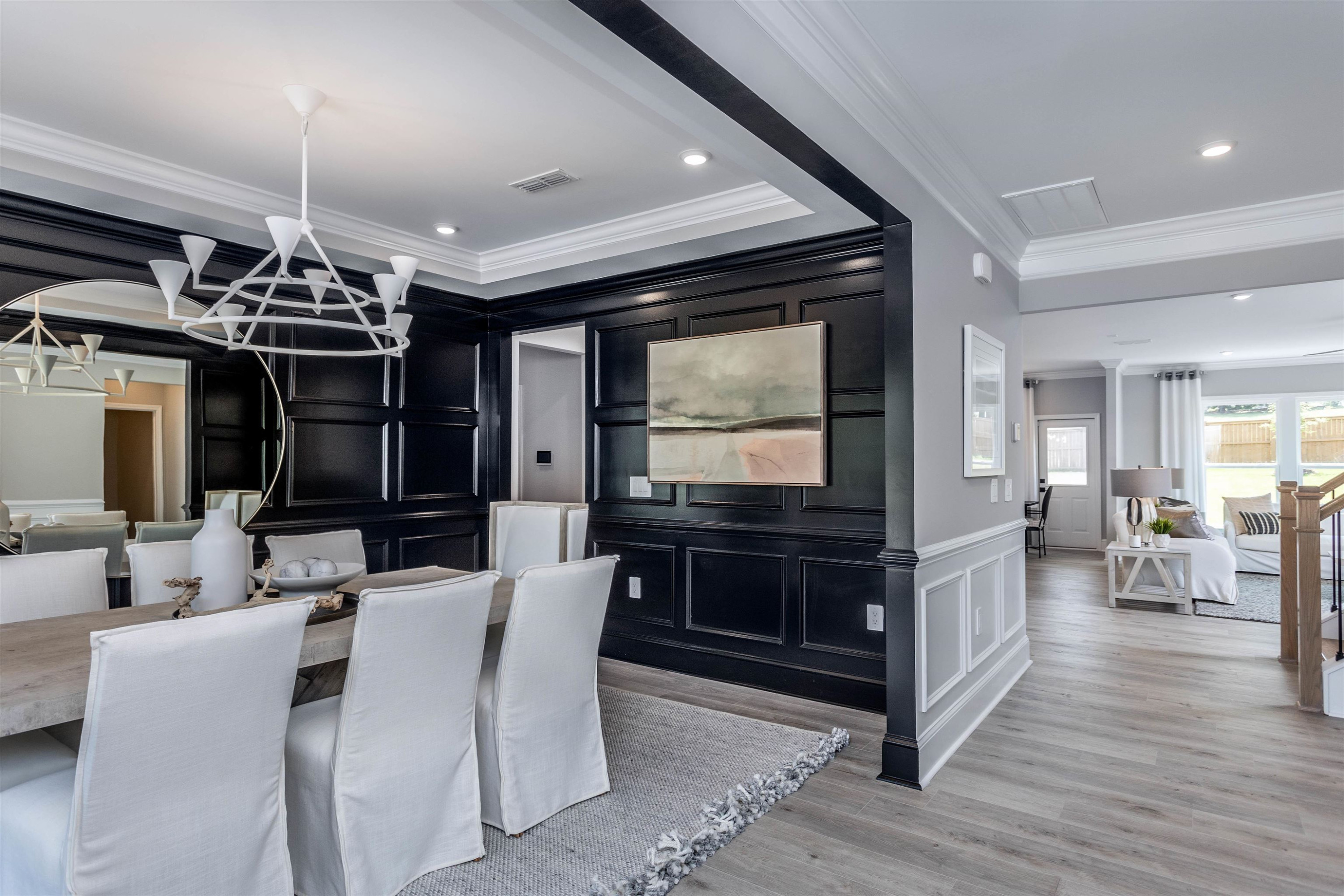 300 Heritage Regency Drive Wake Forest, NC 27587 - Photo 2 of 31 a view of a dining room with furniture window and wooden floor