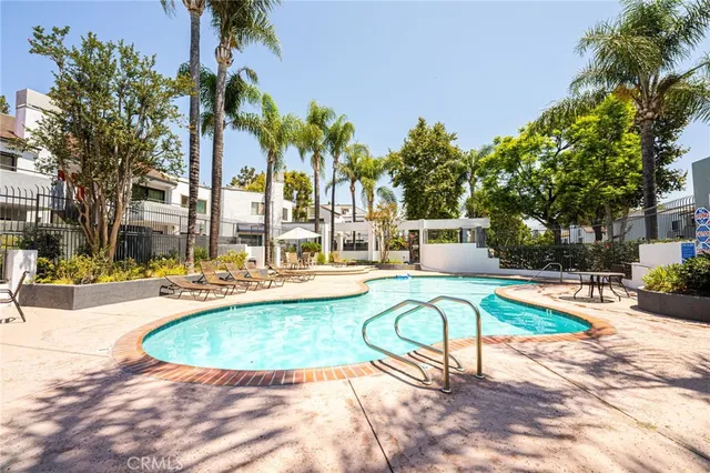 a view of outdoor space with seating area