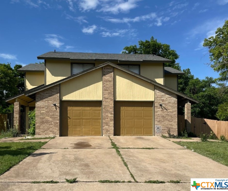 a house with a outdoor space