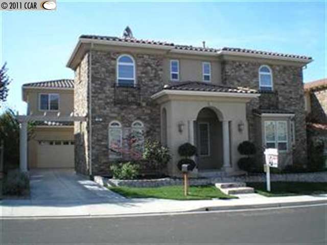 208 Angsley Court San Ramon, CA 94582 - Photo 1 of 1 a front view of a house with a yard