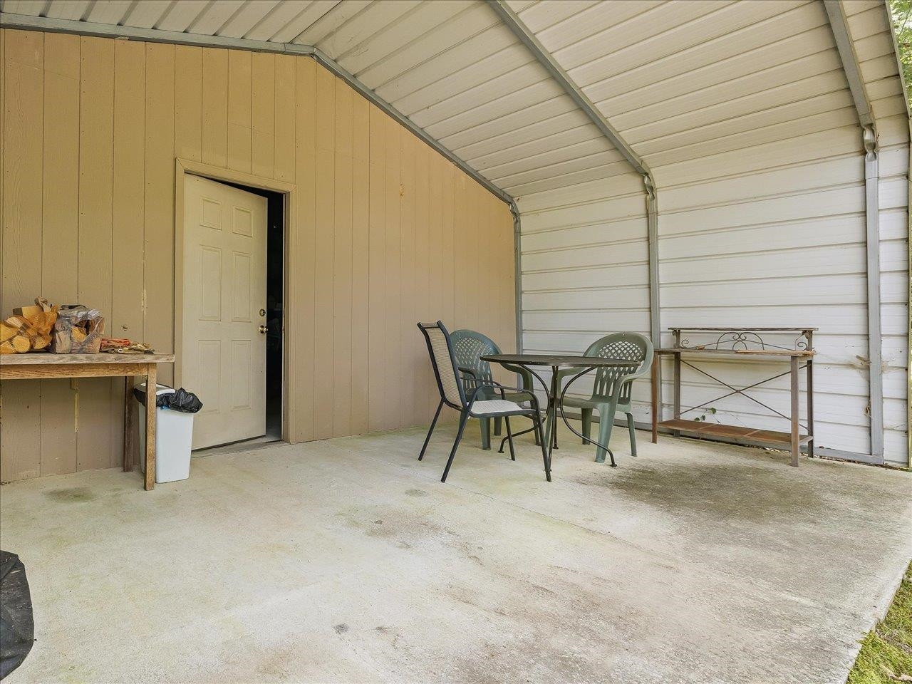 2955 Dewitt Smith Road Pittsboro, NC 27312 - Photo 23 of 50 Covered Area at Storage Shelter