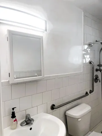 a close up of a wall