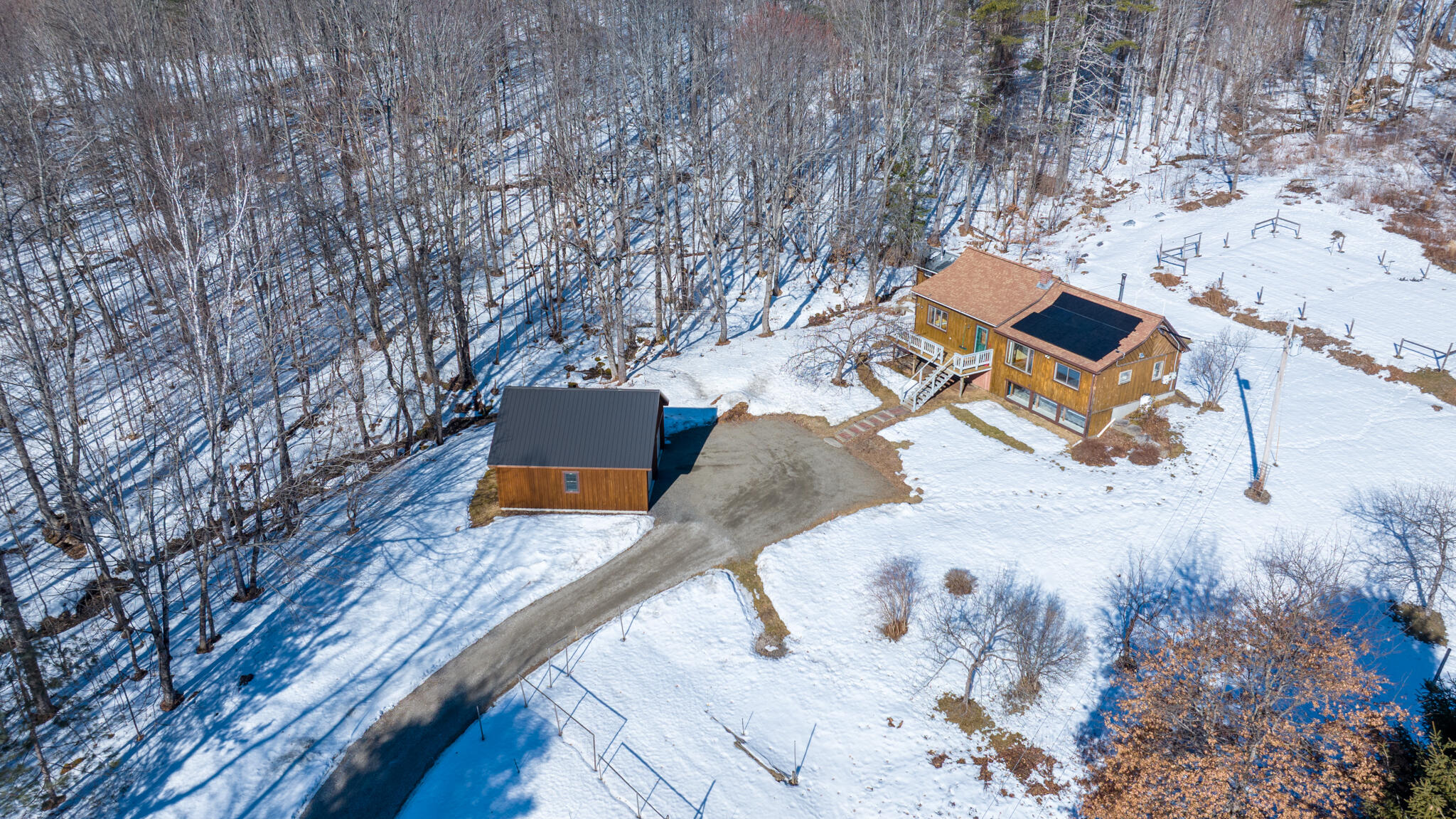 406 Industry Road Farmington, ME 04938 - Photo 9 of 59 Aerial view