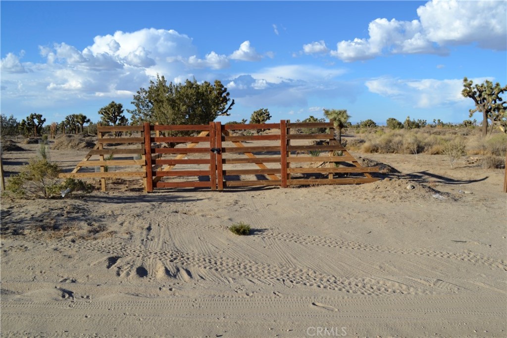 9470 Smoke Tree Road Phelan, CA 92371 - Photo 1 of 1 a view of a dry yard with an trees