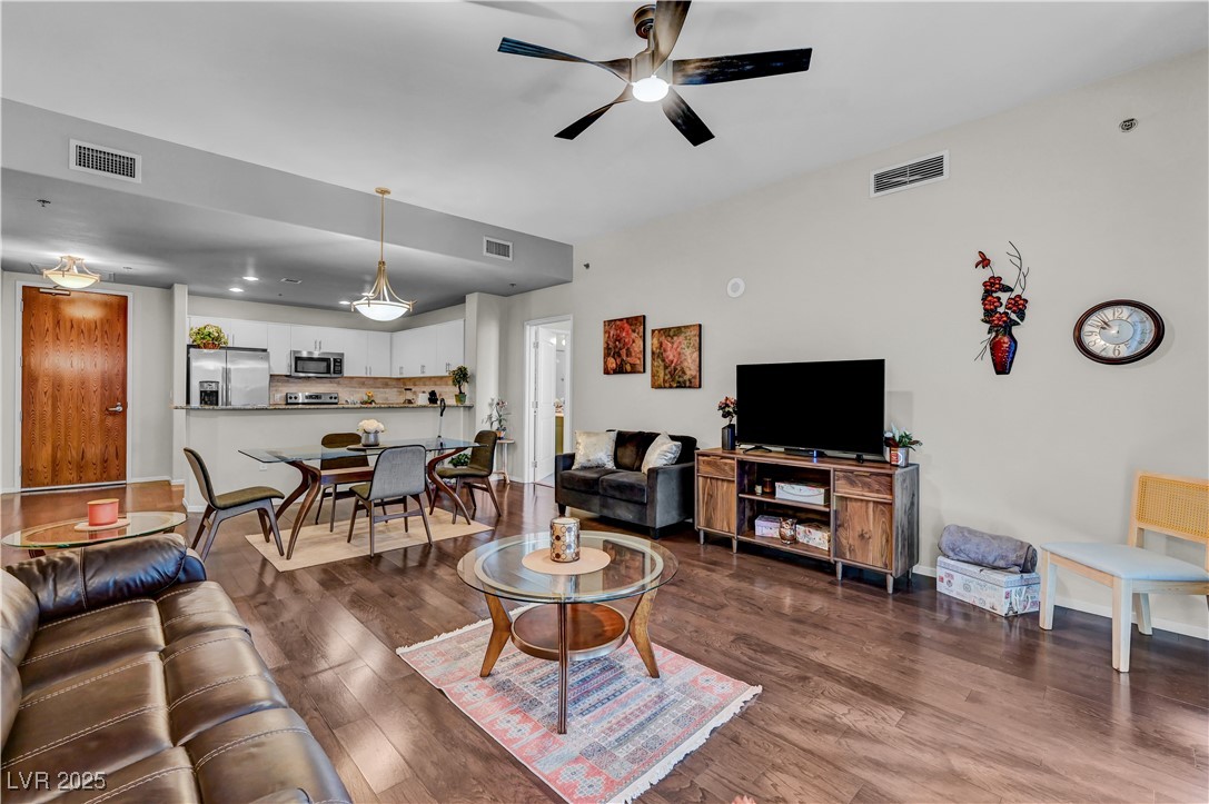 8255 South Las Vegas Boulevard, Unit 1715 Las Vegas, NV 89123 - Photo 13 of 49 Open concept living area makes it easy to create the space just the way you want.