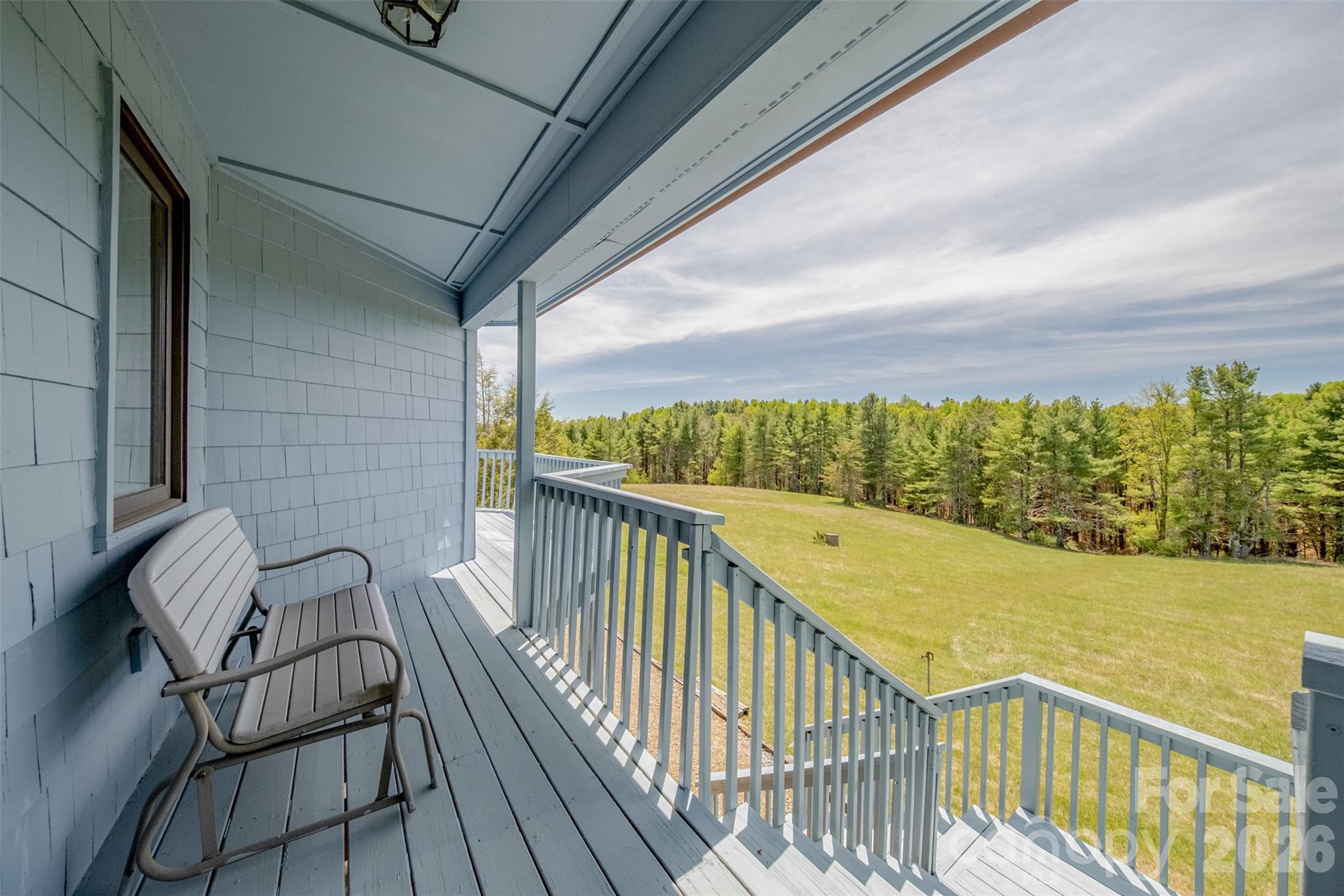 216 Deer Track Lane Sparta, NC 28675 - Photo 35 of 44 a view of balcony with furniture