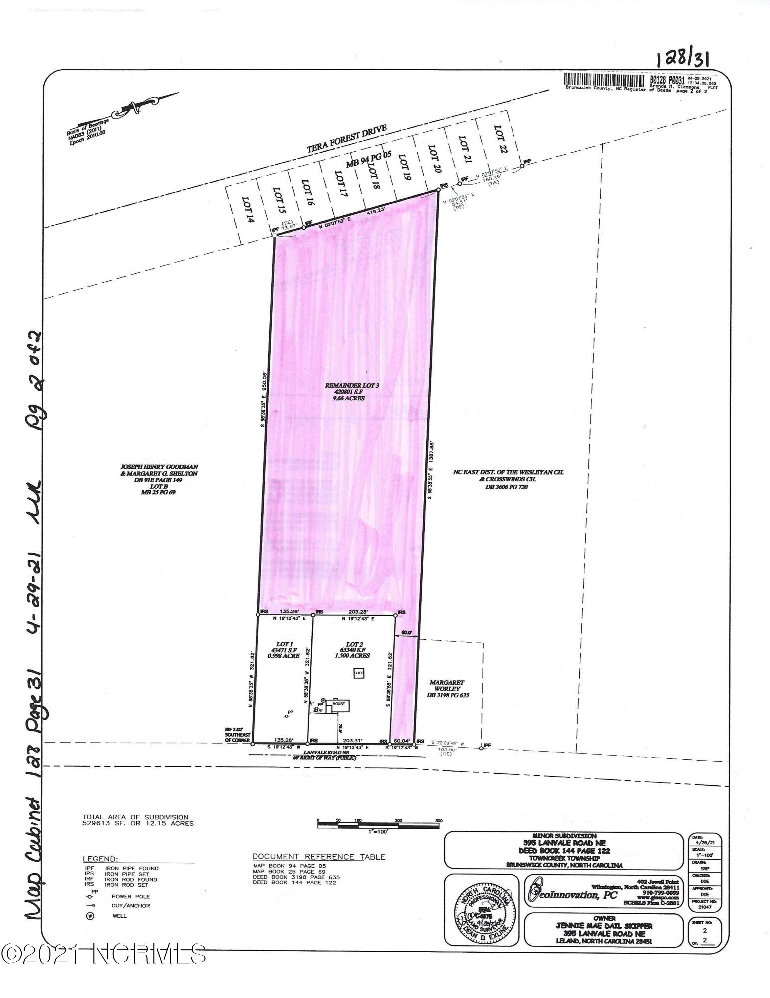 9.66 Lanvale Road Leland, NC 28451 - Photo 2 of 2 scan