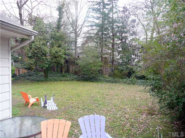 1706 Pineview Street Raleigh, NC 27608 - Photo 10 of 12 a view of outdoor space and yard