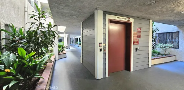 a backyard of a house with seating space