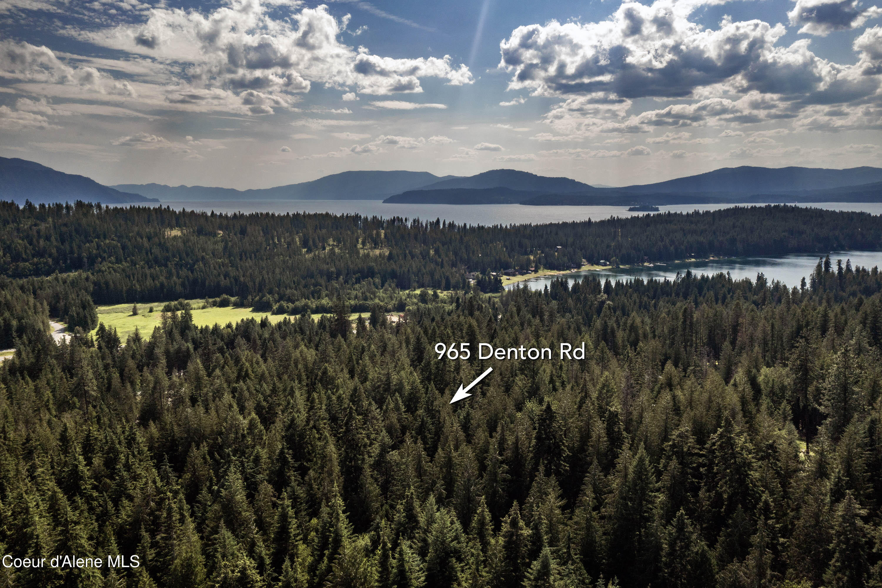 965 Denton Road Hope, ID 83836 - Photo 36 of 55 Aerial Looking South