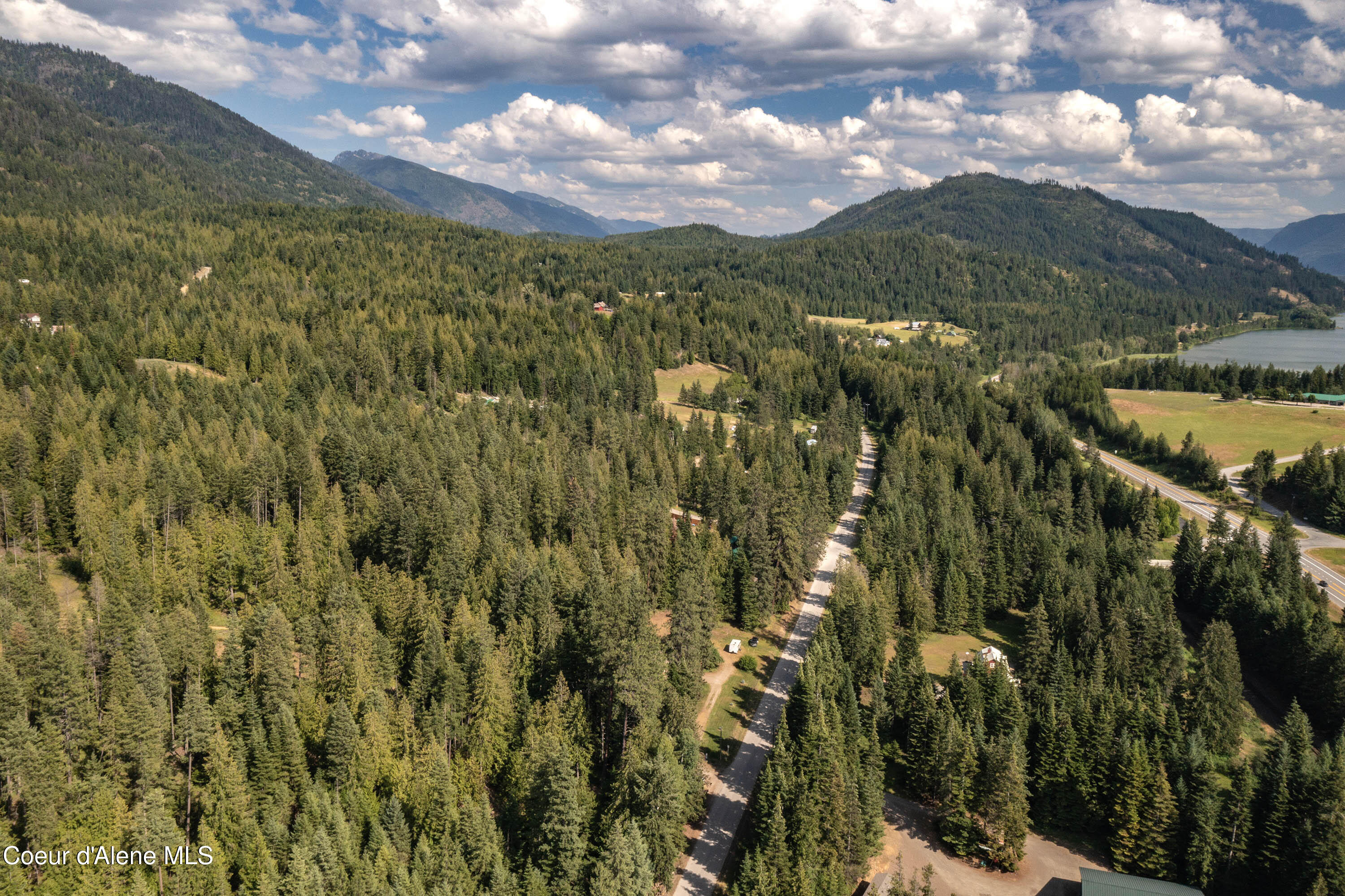 965 Denton Road Hope, ID 83836 - Photo 37 of 55 Aerial View Looking East