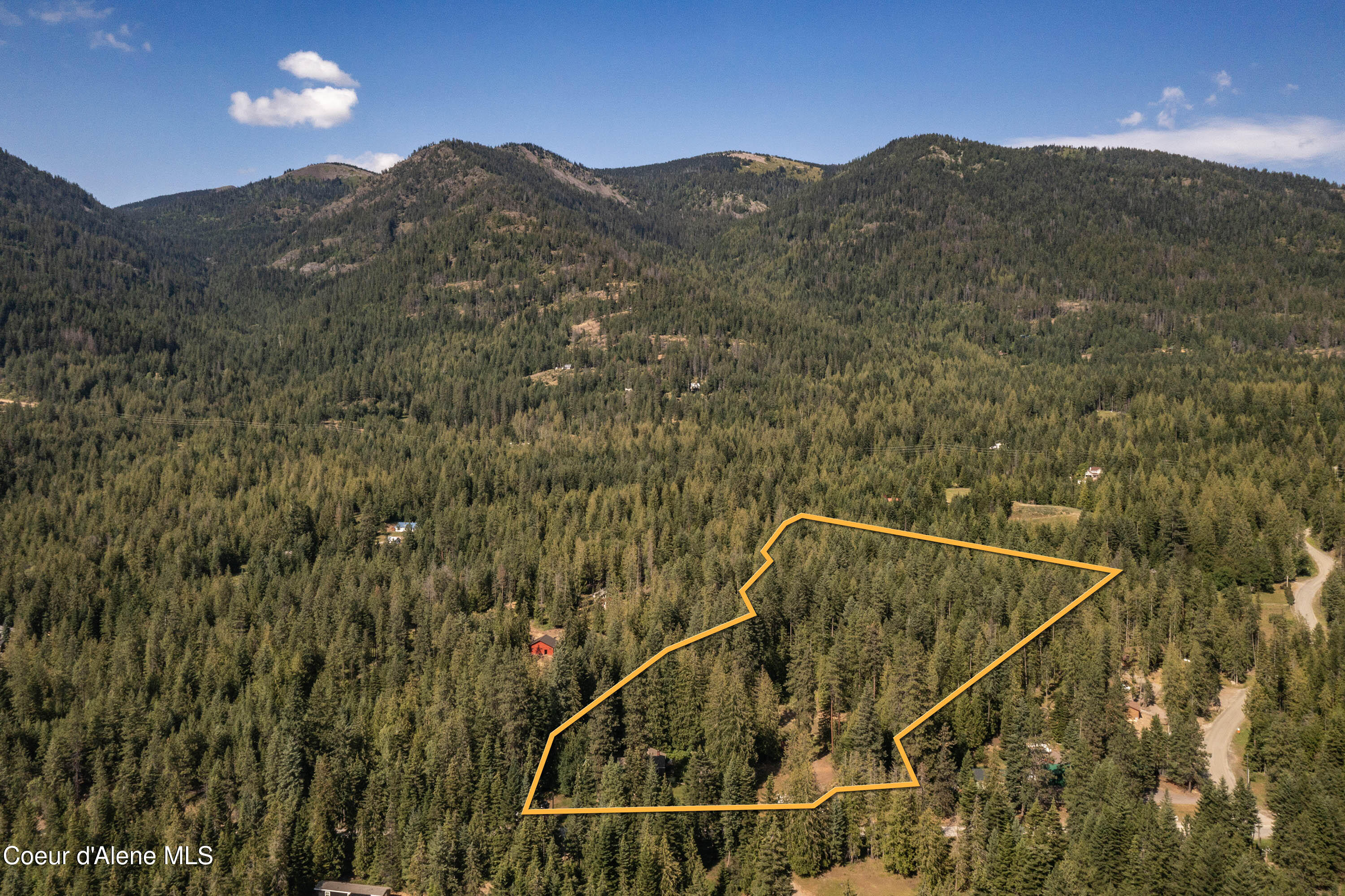 965 Denton Road Hope, ID 83836 - Photo 38 of 55 Aerial Approximate Property Lines