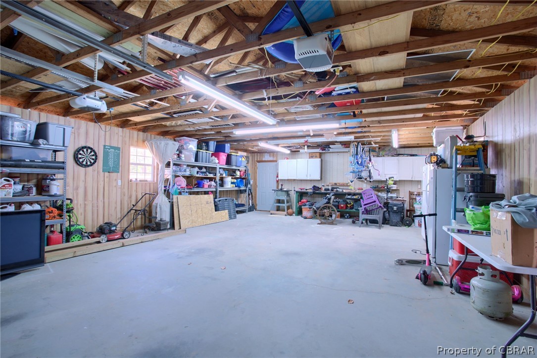 7598 Catlett Road Gloucester, VA 23061 - Photo 21 of 24 Detached Garage Interior