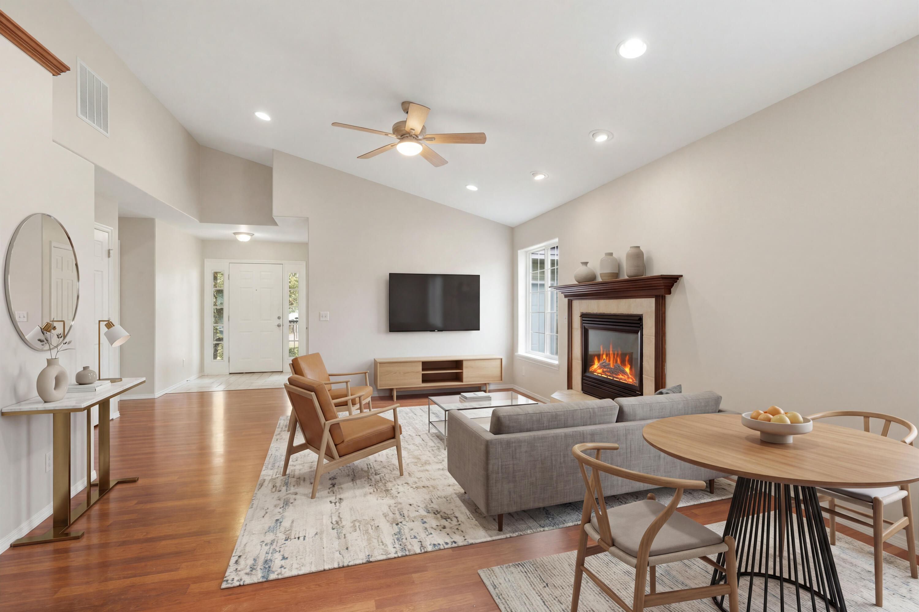 219 9th Street Bellevue, ID 83313 - Photo 2 of 12 living room staged