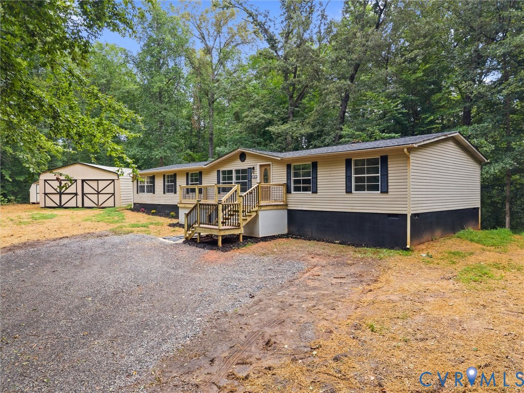 1909 Neves Road Beaverdam, VA 23015 - Photo 41 of 48 Single-story residence featuring light-toned sidin