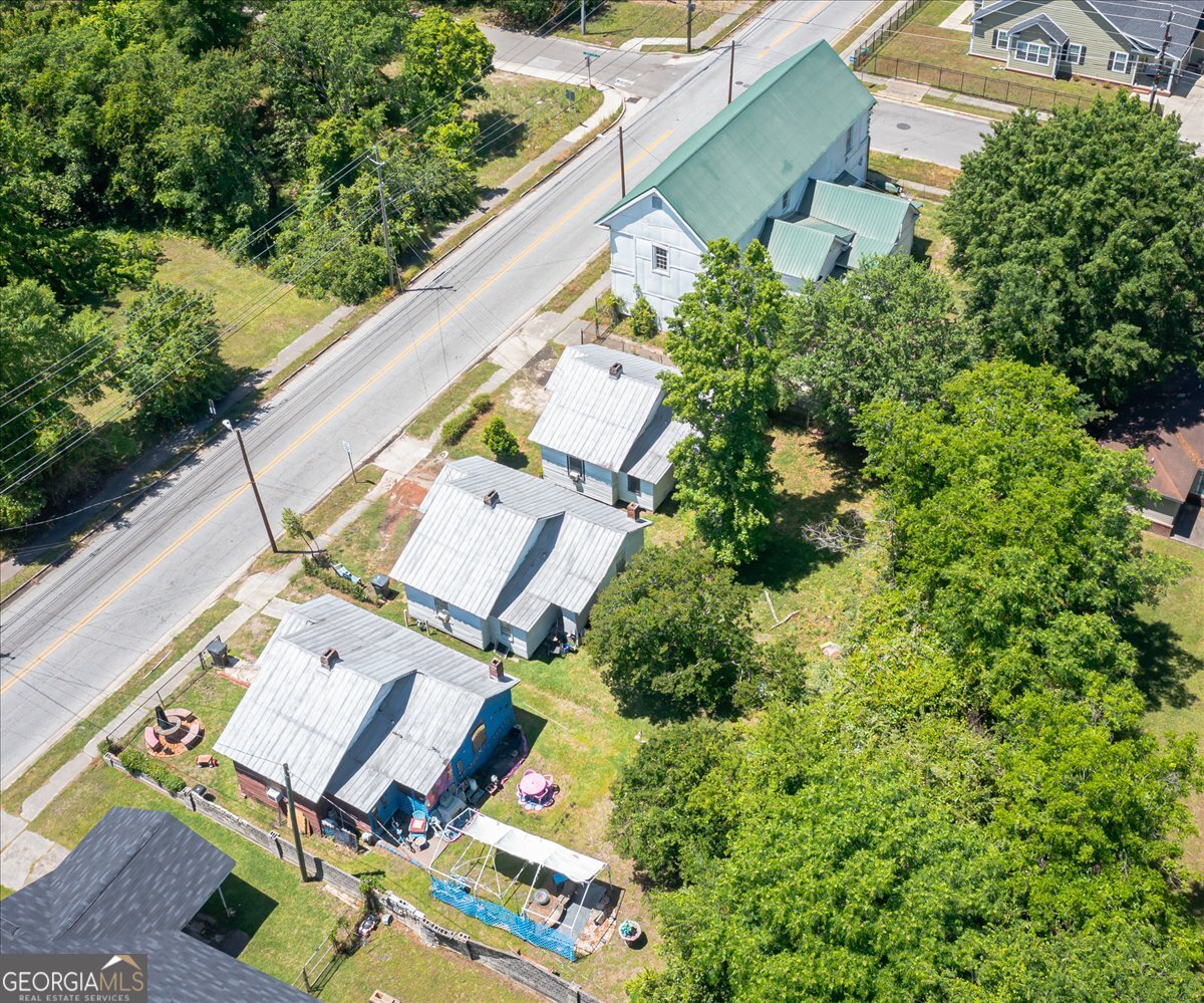 1367 Wrightsboro Road Augusta, GA 30901 - Photo 48 of 49 an aerial view of residential house with outdoor space and trees all around