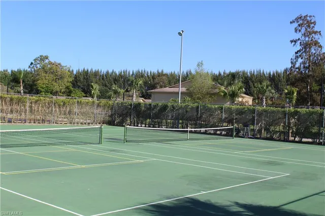a view of a basketball court