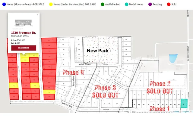 $349,900 | 1720 Freeman Drive, Neenah, WI 54956