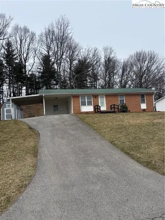 a view of a house with a outdoor space