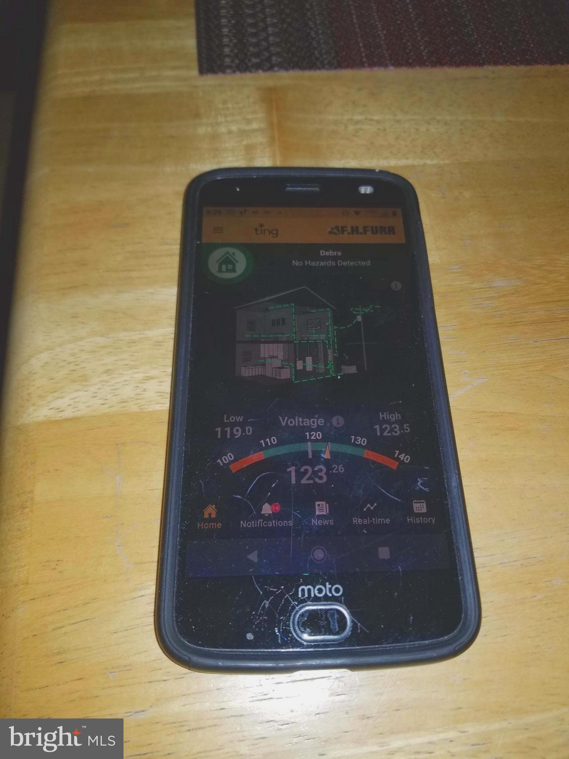 313 Silver Ridge Drive Sterling, VA 20164 - Photo 14 of 14 TING app on cell phone