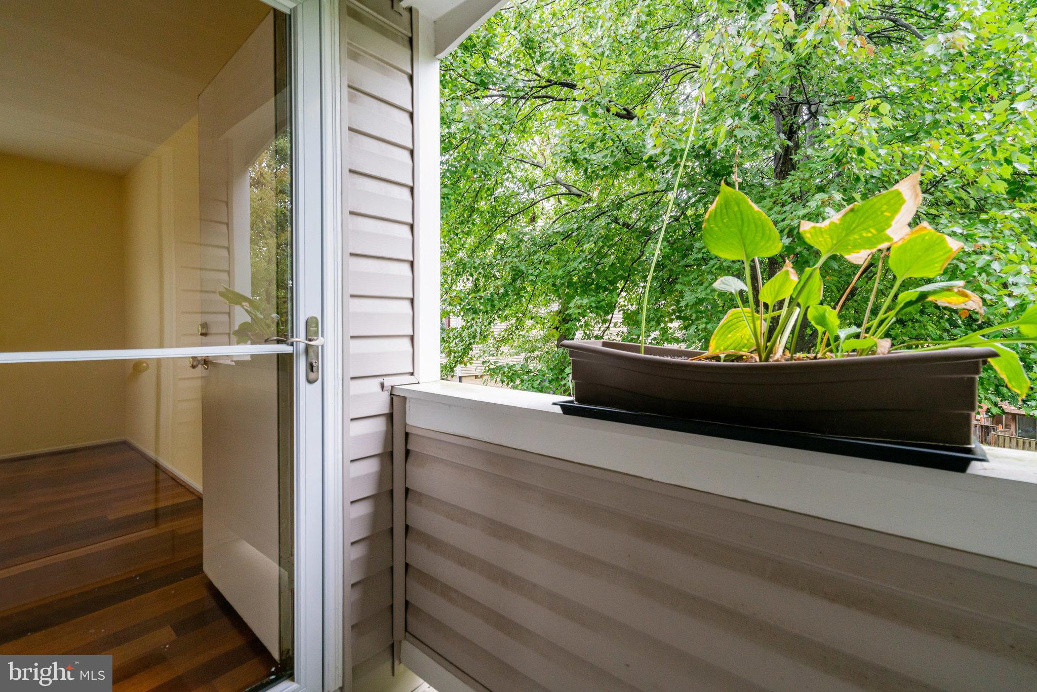 7701 Lexton Place, Unit 26 Springfield, VA 22152 - Photo 19 of 37 Primary Bedroom Balcony