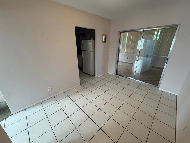 a view of a hallway in a hallway