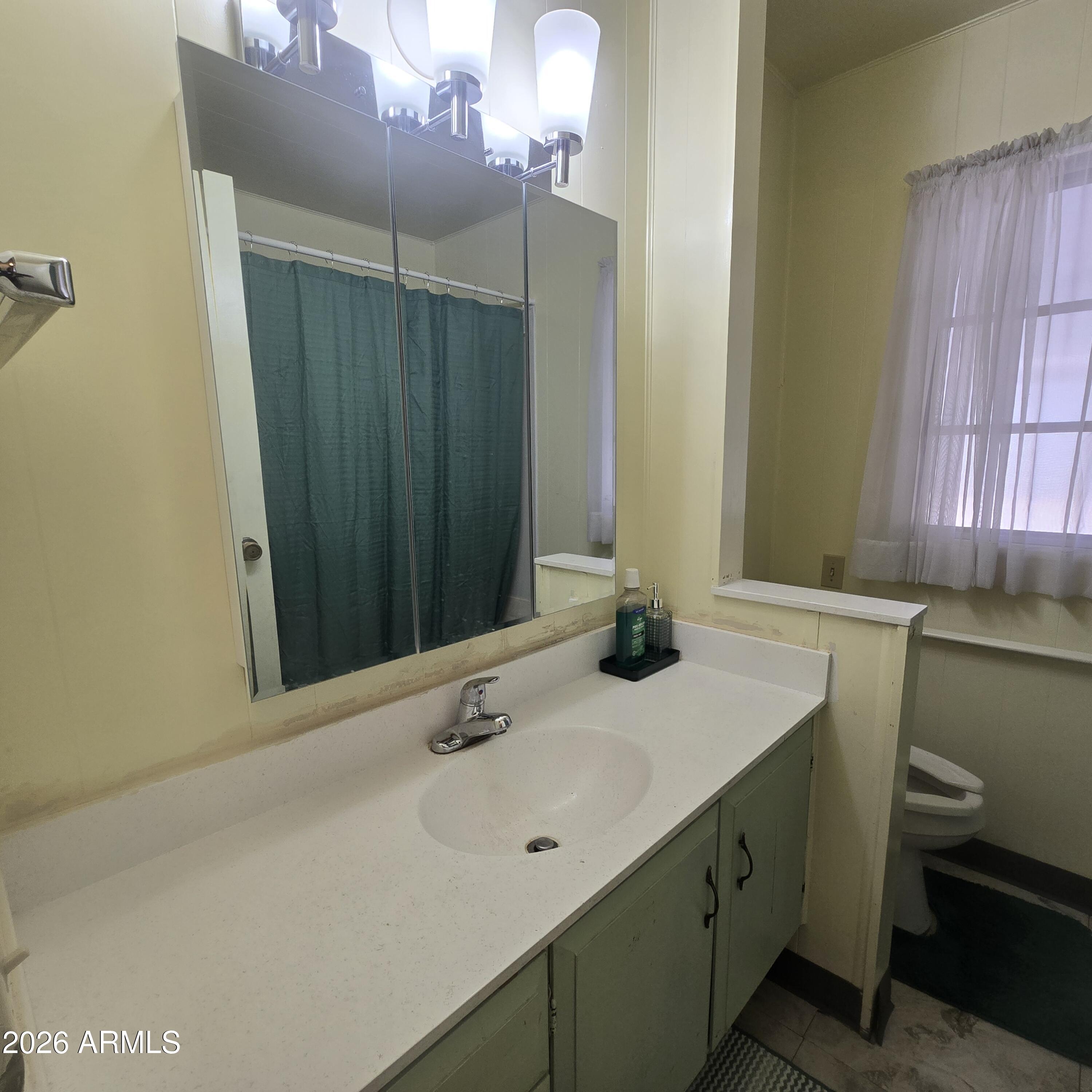 4800 West Ocotillo Road, Unit 154 Glendale, AZ 85301 - Photo 17 of 41 a bathroom with a sink and a mirror