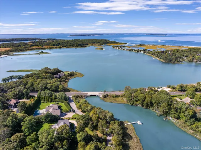 a view of a city and lake view
