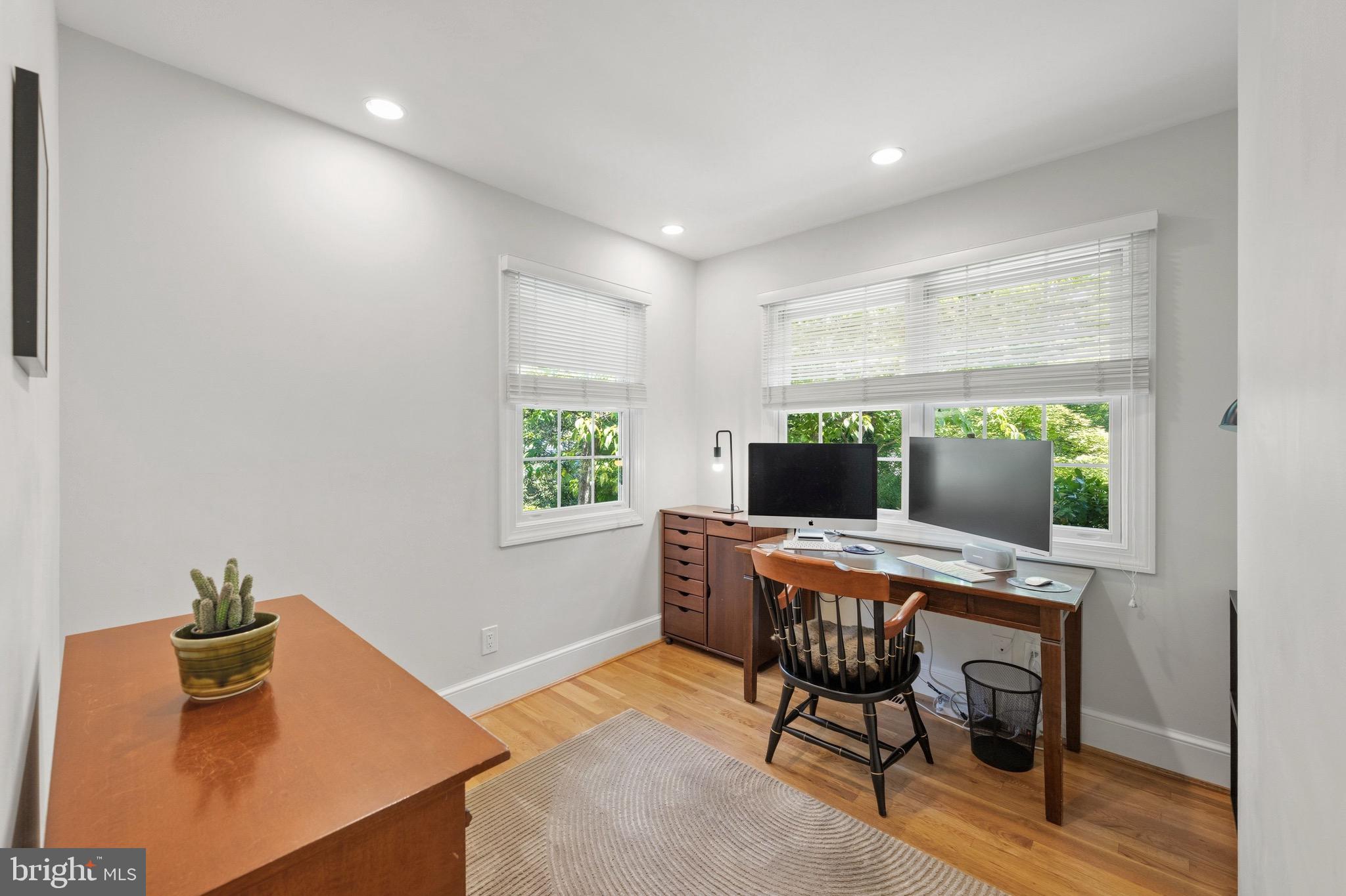 7409 Ridgewood Avenue Chevy Chase, MD 20815 - Photo 14 of 29 Main level home office