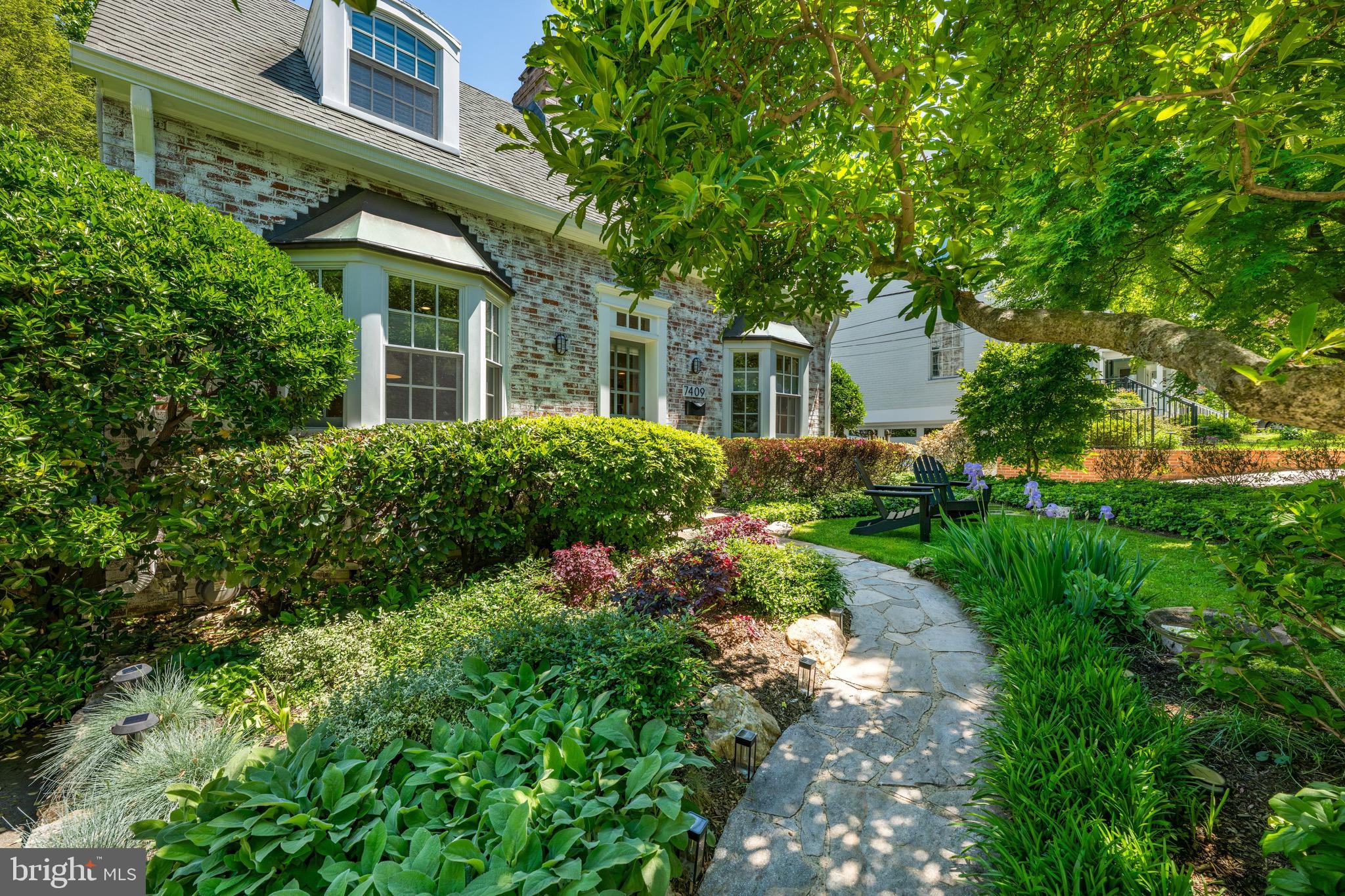 7409 Ridgewood Avenue Chevy Chase, MD 20815 - Photo 3 of 29 Lush landscaping